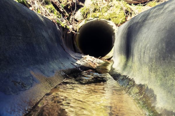 Drainage Swale Installation in Dayton