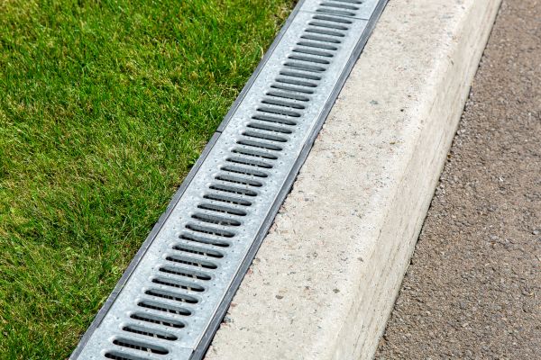 Courtyard Drain Installation in Dayton