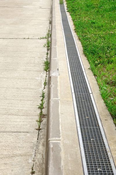 Concrete Drain Installation in Dayton